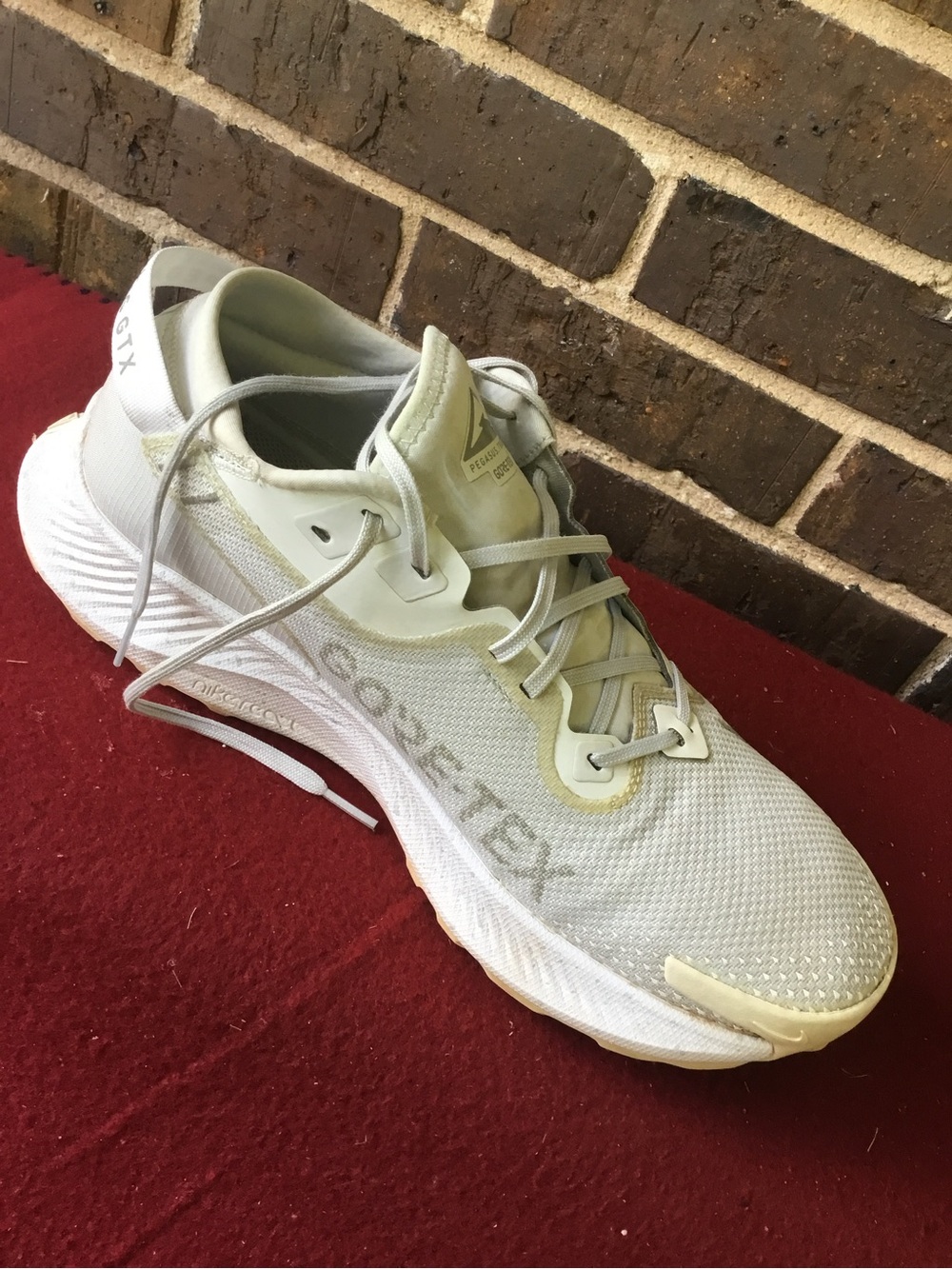 GORE-TEX Women's Running Shoe in Off-White/Cream